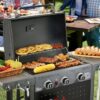 Royal Gourmet GL3001 Pegboard Series Black 3 -Burner Liquid Propane Gas Grill
