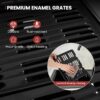 Royal Gourmet GL3001 Pegboard Series Black 3 -Burner Liquid Propane Gas Grill