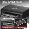 Royal Gourmet GL3001 Pegboard Series Black 3 -Burner Liquid Propane Gas Grill