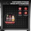 Royal Gourmet GL3001 Pegboard Series Black 3 -Burner Liquid Propane Gas Grill