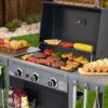 Royal Gourmet GL3001 Pegboard Series Black 3 -Burner Liquid Propane Gas Grill