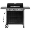 Royal Gourmet GL4001 Pegboard Series Black 4 -Burner Liquid Propane Gas Grill Royal Gourmet GL4001 Pegboard Series Black 4 -Burner Liquid Propane Gas Grill