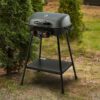Royal Gourmet GT2003 Portable 2-in-1 Grill Griddle Combo with Stand and Shelf 346-Sq. in Gray Portable Liquid propane Grill