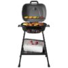 Royal Gourmet GT2003 Portable 2-in-1 Grill Griddle Combo with Stand and Shelf 346-Sq. in Gray Portable Liquid propane Grill