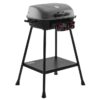 Royal Gourmet GT2003 Portable 2-in-1 Grill Griddle Combo with Stand and Shelf 346-Sq. in Gray Portable Liquid propane Grill