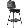 Royal Gourmet GT2003 Portable 2-in-1 Grill Griddle Combo with Stand and Shelf 346-Sq. in Gray Portable Liquid propane Grill