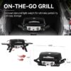 Royal Gourmet GT2005 2-Burner Tabletop Gas Grill 370-Sq. in Black Portable Liquid propane Grill
