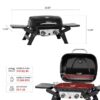 Royal Gourmet GT2005 2-Burner Tabletop Gas Grill 370-Sq. in Black Portable Liquid propane Grill