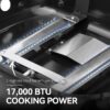 Royal Gourmet GT2005 2-Burner Tabletop Gas Grill 370-Sq. in Black Portable Liquid propane Grill