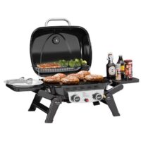 Royal Gourmet GT2005 2-Burner Tabletop Gas Grill 370-Sq. in Black Portable Liquid propane Grill