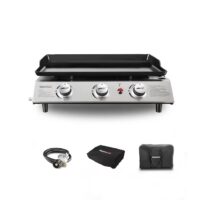 Royal Gourmet PD1300C 319-Sq. in Silver and black Portable Liquid propane Grill