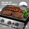 Royal Gourmet PD1301SNEW 304-Sq. in Silver Portable Liquid propane Grill