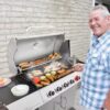 Royal Gourmet SG5002 Cabinet Style Silver 5 -Burner Liquid Propane Gas Grill 1 -Side Burner