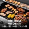 Royal Gourmet SG5002 Cabinet Style Silver 5 -Burner Liquid Propane Gas Grill 1 -Side Burner