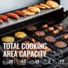 Royal Gourmet SG5003H Cabinet Style Black 4 -Burner Liquid Propane Gas Grill 1 -Side Burner
