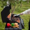 Royal Gourmet SG5003H Cabinet Style Black 4 -Burner Liquid Propane Gas Grill 1 -Side Burner