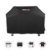 Royal Gourmet SG6002C Cabinet Style Grill and Cover Bundle Silver 6 -Burner Liquid Propane Gas Grill 1 -Side Burner