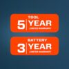 SENIX CSX6-M1 60-volt max 18-in Battery 4 Ah Chainsaw Battery Included Charger Included