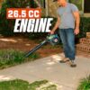 SENIX BL4QL-L 4QL 26.5-cc 4-cycle 410-CFM 125-MPH Gas Handheld Leaf Blower