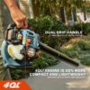 SENIX BL4QL-L 4QL 26.5-cc 4-cycle 410-CFM 125-MPH Gas Handheld Leaf Blower