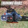 SENIX BLAX6-M1 60-volt 810-CFM 170-MPH Battery Handheld Leaf Blower 4 Ah Battery Included Charger Included