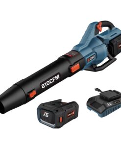 SENIX BLAX6-M1 60-volt 810-CFM 170-MPH Battery Handheld Leaf Blower 4 Ah Battery Included Charger Included