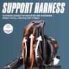 SENIX BLB4QL-M 4QL 49-cc 4-cycle 600-CFM 200-MPH Gas Backpack Leaf Blower SENIX BLB4QL-M 4QL 49-cc 4-cycle 600-CFM 200-MPH Gas Backpack Leaf Blower
