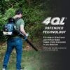 SENIX BLB4QL-M 4QL 49-cc 4-cycle 600-CFM 200-MPH Gas Backpack Leaf Blower SENIX BLB4QL-M 4QL 49-cc 4-cycle 600-CFM 200-MPH Gas Backpack Leaf Blower
