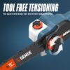 SENIX CSPX6-M X6 60-volt max 10-in 3 Ah Battery Pole Saw Battery Included , Charger Included
