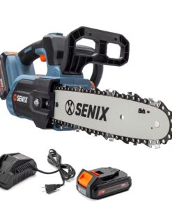 SENIX CSX2-M1 20-volt max 10-in Battery 2.5 Ah Chainsaw Battery Included Charger Included