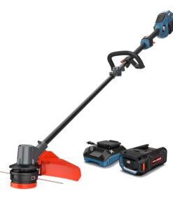 SENIX GTX6-M 60-volt max 16-in Straight Shaft Battery String Trimmer Edger Conversion Capable 3 Ah (Battery Included) (Charger Included)