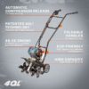 SENIX TL4QL-L1 46-cc 4-cycle 15-in Forward-rotating Gas Cultivator