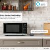 SHARP Countertop Microwave Oven Compatible with Alexa Orville Redenbacher's Certified with Removable 12.4" Carousel Turntable, 1000 Watt, 1.4 Cubic Feet, Stainless Steel