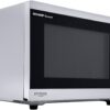 SHARP Countertop Microwave Oven Compatible with Alexa Orville Redenbacher's Certified with Removable 12.4" Carousel Turntable, 1000 Watt, 1.4 Cubic Feet, Stainless Steel