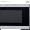SHARP Countertop Microwave Oven Compatible with Alexa Orville Redenbacher's Certified with Removable 12.4" Carousel Turntable, 1000 Watt, 1.1 Cubic Feet, Stainless Steel
