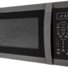 SHARP Countertop Microwave Oven with Removable 12.4" Carousel Turntable, 1.4 Cubic Feet, 1100 Watt, Black Stainless Steel