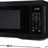 SHARP Countertop Microwave Oven with Removable 12.4" Carousel Turntable, 1000 Watt, 1.1 Cubic Feet, Black