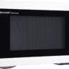 SHARP Countertop Microwave Oven with Removable 12.4" Carousel Turntable, 1000 Watt, 1.1 Cubic Feet, White