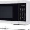 SHARP Countertop Microwave Oven with Removable 12.4" Carousel Turntable, 1000 Watt, 1.1 Cubic Feet, White