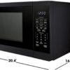 SHARP Countertop Microwave Oven with Removable 12.4" Carousel Turntable, 1100 Watt, 1.4 Cubic Feet, Black