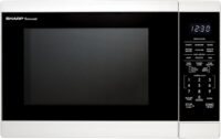 SHARP Countertop Microwave Oven with Removable 12.4" Carousel Turntable, 1100 Watt, 1.4 Cubic Feet, White
