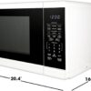 SHARP Countertop Microwave Oven with Removable 12.4" Carousel Turntable, 1100 Watt, 1.4 Cubic Feet, White