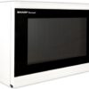 SHARP Countertop Microwave Oven with Removable 12.4" Carousel Turntable, 1100 Watt, 1.4 Cubic Feet, White