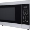 SHARP Countertop Microwave Oven with Removable 13.6" Carousel Turntable, 1100 Watt, 1.6 Cubic Feet, Stainless Steel