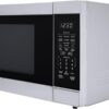 SHARP Countertop Microwave Oven with Removable 13.6" Carousel Turntable, 1100 Watt, 1.6 Cubic Feet, Stainless Steel