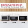 SHARP Countertop Microwave Oven with Removable 16.5" Carousel Turntable, 1200 Watt, 2.2 Cubic Feet, Stainless Steel SHARP Countertop Microwave Oven with Removable 16.5" Carousel Turntable, 1200 Watt, 2.2 Cubic Feet, Stainless Steel