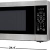 SHARP Countertop Microwave Oven with Removable 16.5" Carousel Turntable, 1200 Watt, 2.2 Cubic Feet, Stainless Steel SHARP Countertop Microwave Oven with Removable 16.5" Carousel Turntable, 1200 Watt, 2.2 Cubic Feet, Stainless Steel