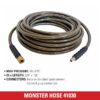 SIMPSON 41030 Monster 3/8-in x 100-ft , up to 4500-PSI Pressure Washer Hose SIMPSON 41030 Monster 3/8-in x 100-ft , up to 4500-PSI Pressure Washer Hose