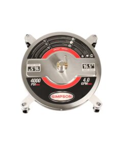 SIMPSON 80625 16.5-in up to 4000-PSI Rotating surface cleaner for Gas pressure washers