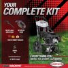 SIMPSON CM61455S Clean Machine 2900-PSI 2.4-GPM Cold Water Gas Pressure washer with 4 Spray Tips SIMPSON CM61455S Clean Machine 2900-PSI 2.4-GPM Cold Water Gas Pressure washer with 4 Spray Tips